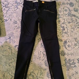 Pilcro black Moto jeans